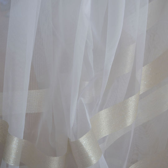 Saray Home με Τρέσα Λευκή 280x300εκ.