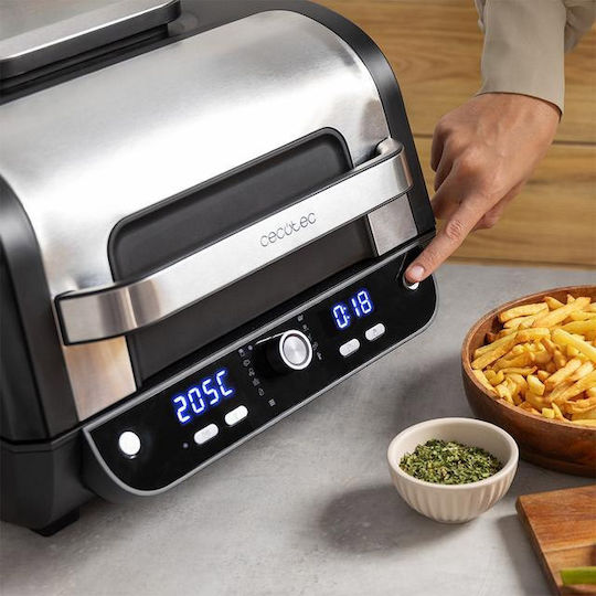 Cecotec Cecofry Firedome 8000 Pro Πολυμάγειρας 1700W με Χωρητικότητα 8lt Μαύρος