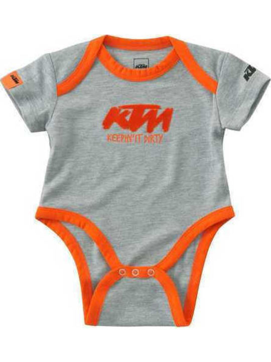 KTM Σετ Κορμάκια WHITE/ORANGE & GREY/ORANGE