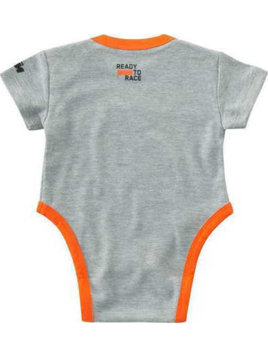 KTM Mâneca scurta WHITE/ORANGE & GREY/ORANGE 2buc