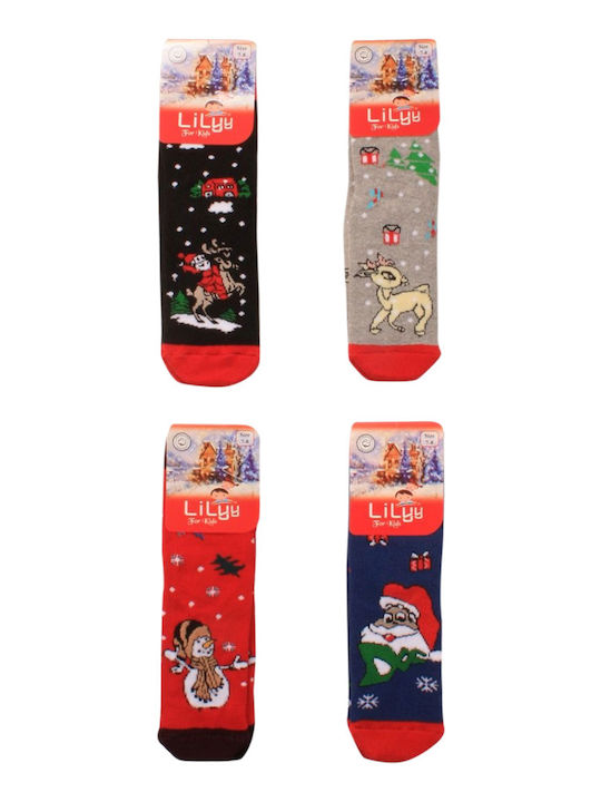 Lilly Kids' Socks Red