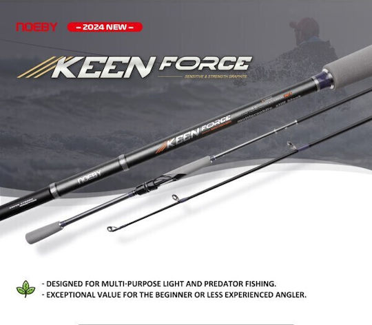 Noeby Καλάμι Ψαρέματος για Spinning / Light Rockfishing (LRF) / Light Spinning 2.29m 2-10gr