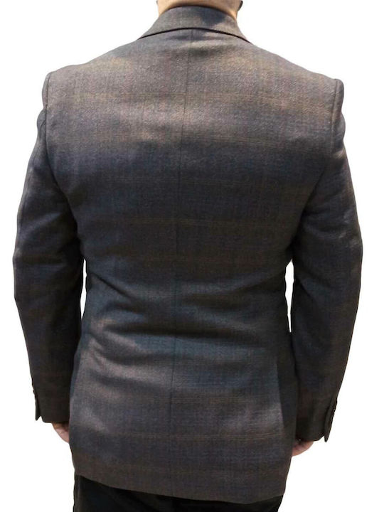 Veste Italia Men's Suit Jacket Grey.