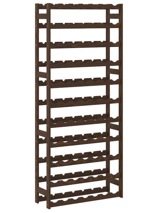 vidaXL С крака Κάβα Ποτών Дърво Кафяв 72x25x166εκ.