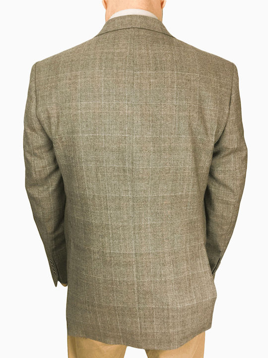 Tip Top Tailors Ανδρικό Σακάκι Μπεζ (Beige)