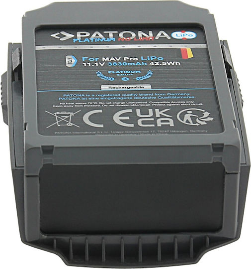 Patona Li-Po Batterie 3830mAh für DJI Mavic Pro