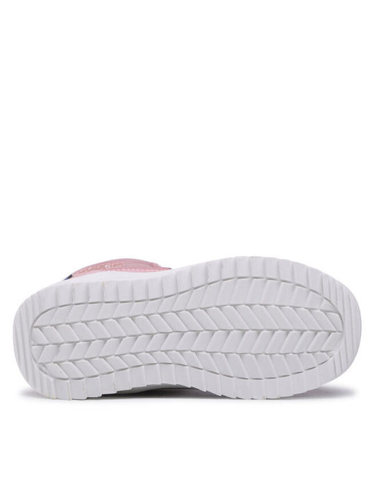 Nickby Kids Snow Boots with Laces Pink
