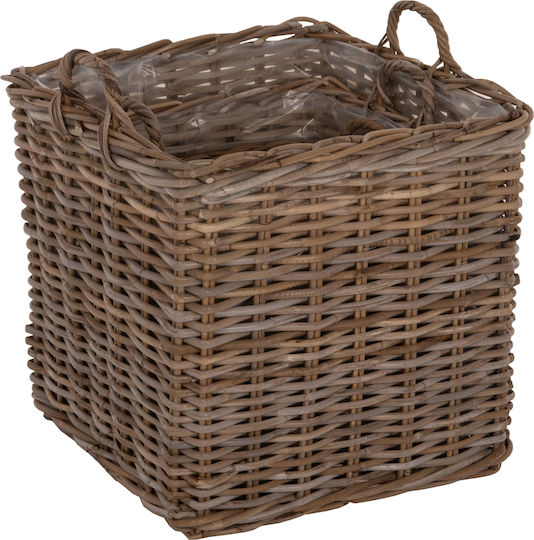 Freebox Σετ Διακοσμητικά Καλάθια Rattan 4τμχ