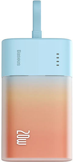 Baseus Popsicle (USB-C) Power Bank 5200mAh 20W με Θύρα USB-C Πορτοκαλί