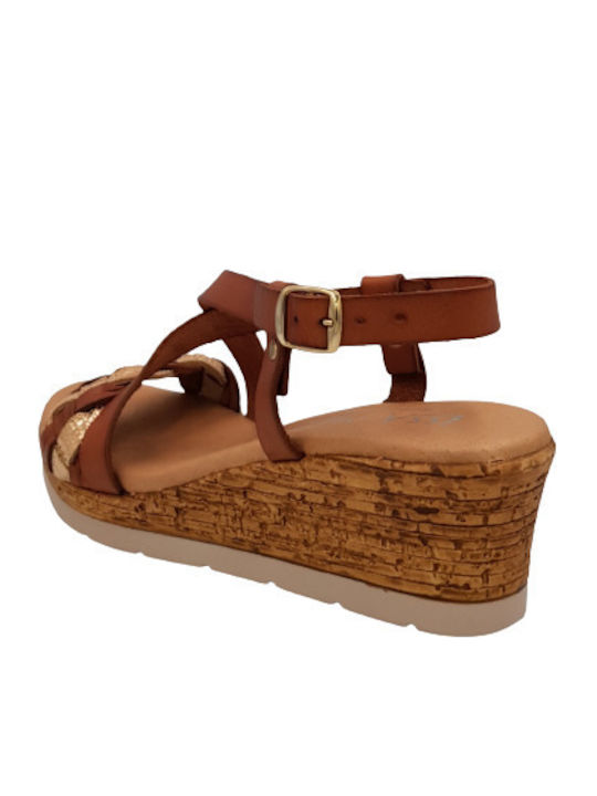 Anatomice Platforme dama Tabac maro