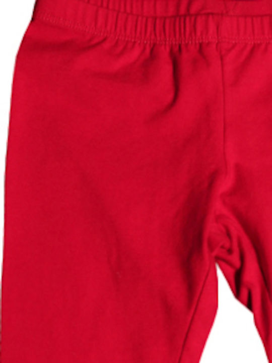 Benetton Leggings pentru Copii Long Red