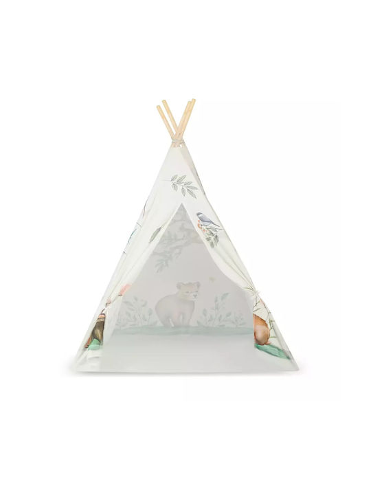 Nukido Kids Indian Teepee Play Tent Ecru