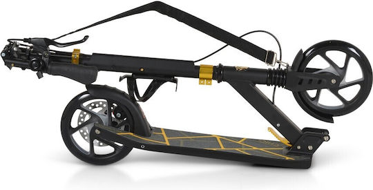 Byox Kids Scooter Foldable Chic 2-Wheel for 8+ Years Black