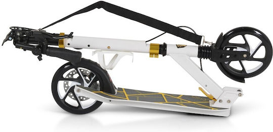 Byox Kids Scooter Foldable Chic 2-Wheel for 8+ Years White