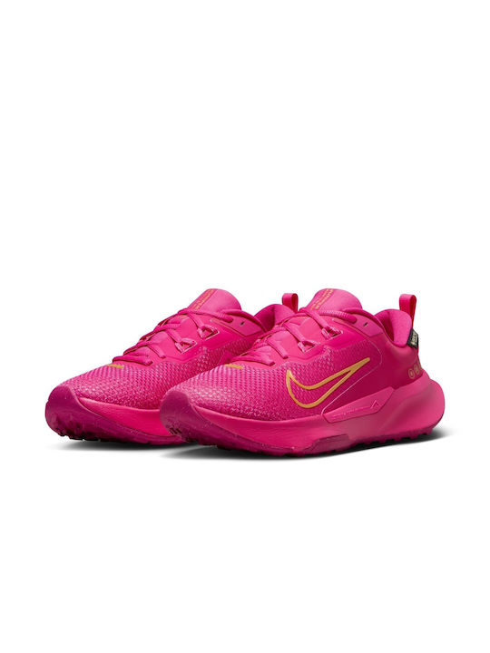 Nike Juniper Sport Shoes Trail Running Pink Waterproof with Gore-Tex Membrane