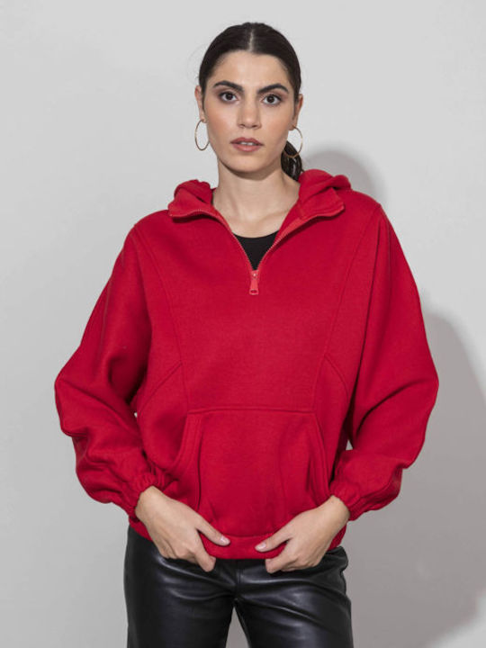 Cento Fashion Hanorac pentru Femei RED