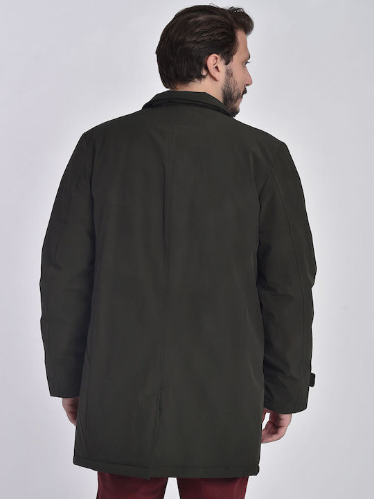 Commander Men's Coat Haki