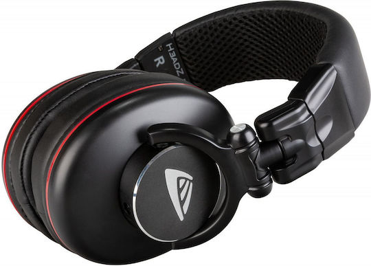 Jb Systems Headz Pro Wired Over Ear Headphones Black