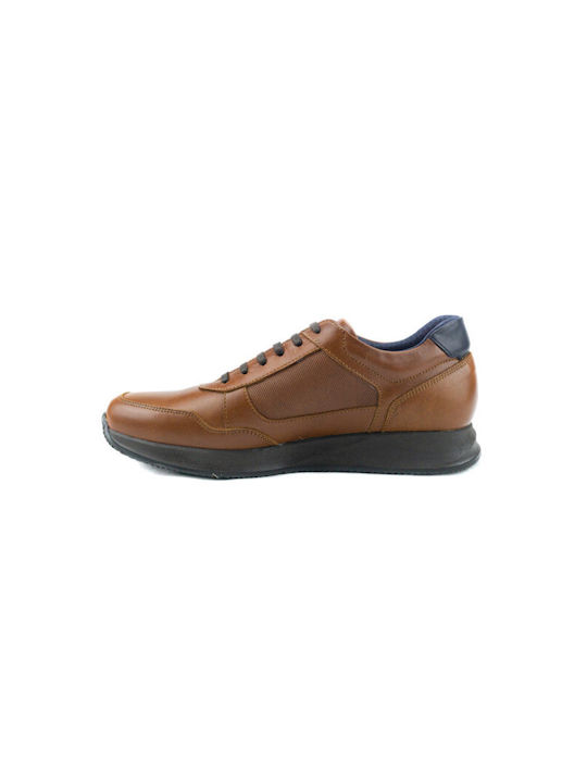 Himalaya Men's Leather Casual Shoes Tabac Brown