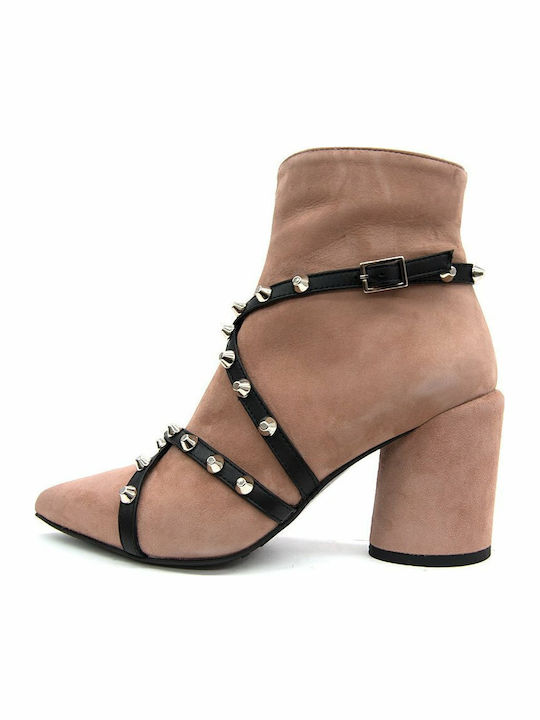 Mivida Ankle Boots Pink