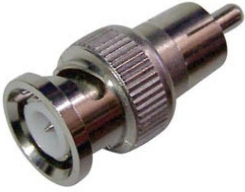 Ultimax V7055-D Converter BNC male to RCA male Silver 5pcs