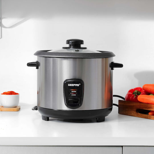 Geepas Rice Cooker 500W με Χωρητικότητα 1.5lt