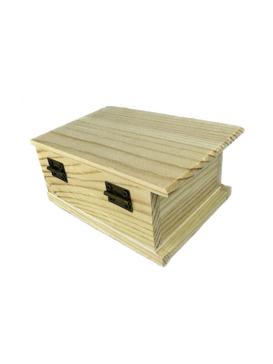 Huaxin Cutie Decorativă Lemn 12x8.5x5cm Huaxin Cutie Decorativă Lemn 12x8.5x5cm