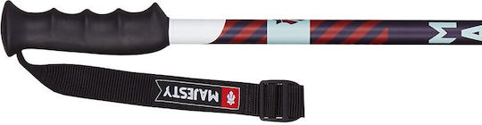 Majesty Fixed Ski Poles Burgundy Ски пръчки