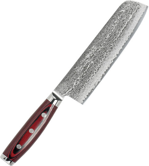 Yaxell Super Gou Нож Nakiri от Дамаска Стомана 18см