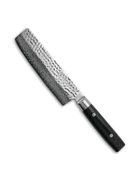 Yaxell Zen Knife Nakiri from Damascus Steel 16.5cm