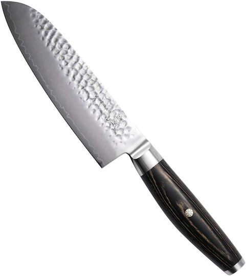 Yaxell Ketu Knife Santoku from Stainless Steel 16.5cm