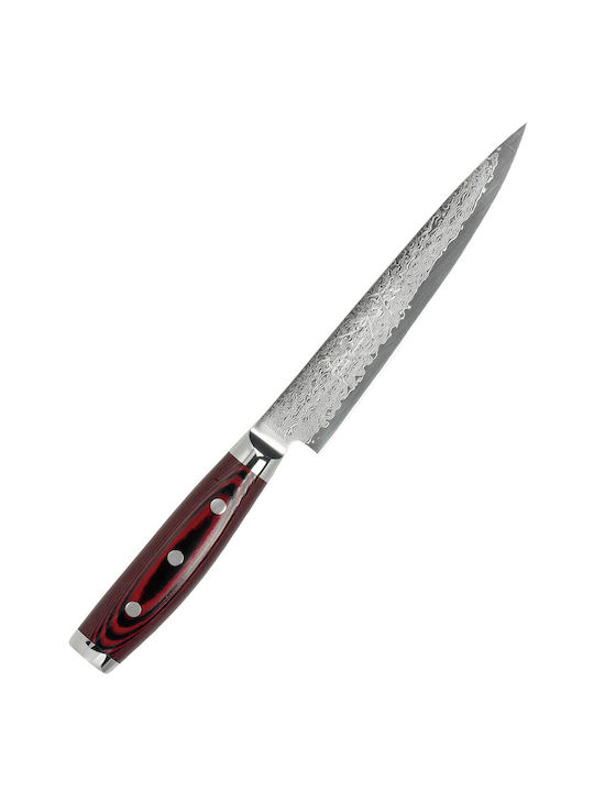Yaxell Super Gou Knife Sujihiki from Damascus Steel 18cm