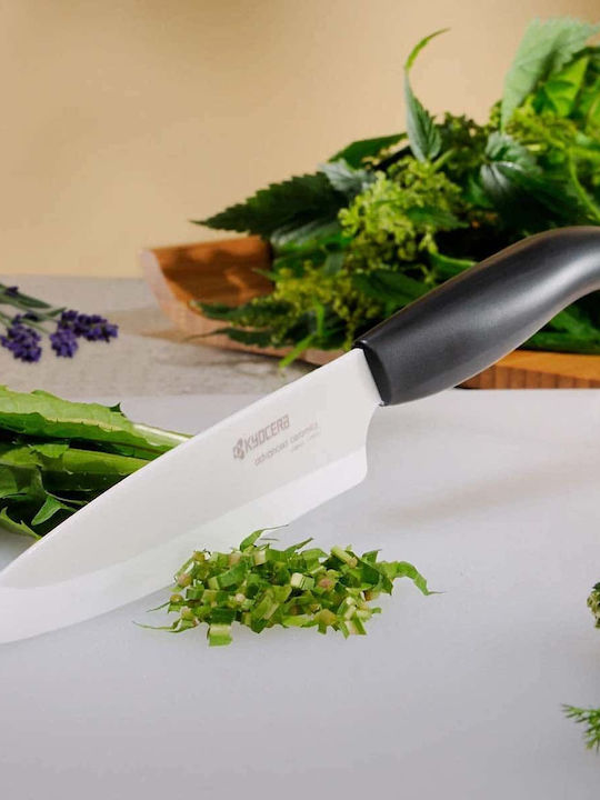 Kyocera Revolution White Cuțit Chef din Ceramică 18cm