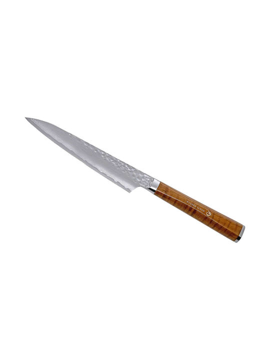 Ryusen Tangan Ryu Μαχαίρι Γενικής Χρήσης από Δαμασκηνό Ατσάλι 15cm