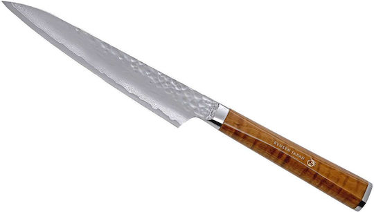 Ryusen Tangan Ryu Μαχαίρι Γενικής Χρήσης από Δαμασκηνό Ατσάλι 15cm