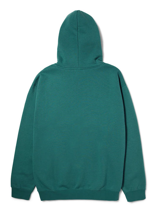 HUF Men's Sweatshirt with Hood Green