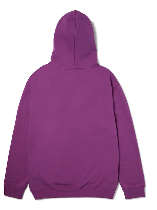 HUF Men's Sweatshirt with Hood Grape Hero