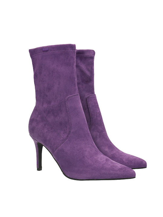 Mexx Damen Knöchelstiefel Lila