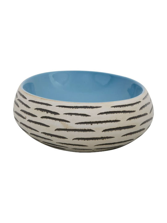 vidaXL Deasupra Blatului Chiuvetă Ceramică 59x40x15cm Colorful