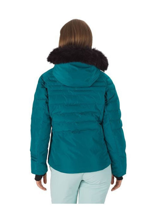 Rossignol Rapide RLKWJ17-745 Γυναικείο Μπουφάν για Σκι & Snowboard Πράσινο