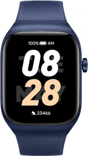 Mibro T2 Smartwatch with Heart Rate Monitor (Blue)