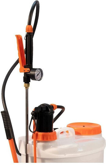 Ruris Pulverizator cu rucsac 12V cu Baterie 8Ah cu Capacitate 20lt 5.5bar