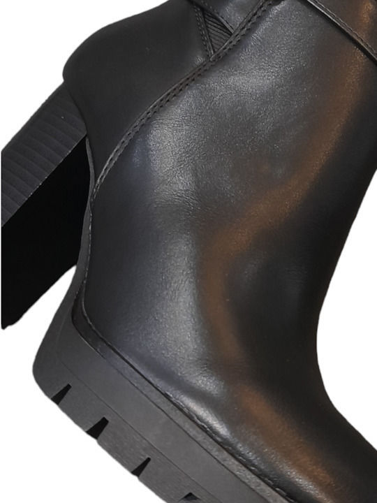 Cink-Me High Heel Women's Boots with Rubber Black