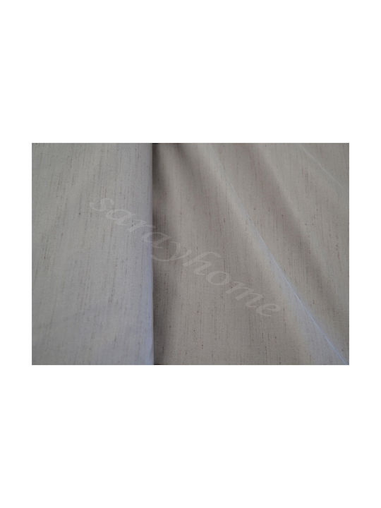 Saray Home Перде с Плик с Писалка Сиво 220x280см