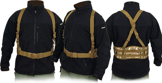 8 Fields Military Belt 140mm Khaki