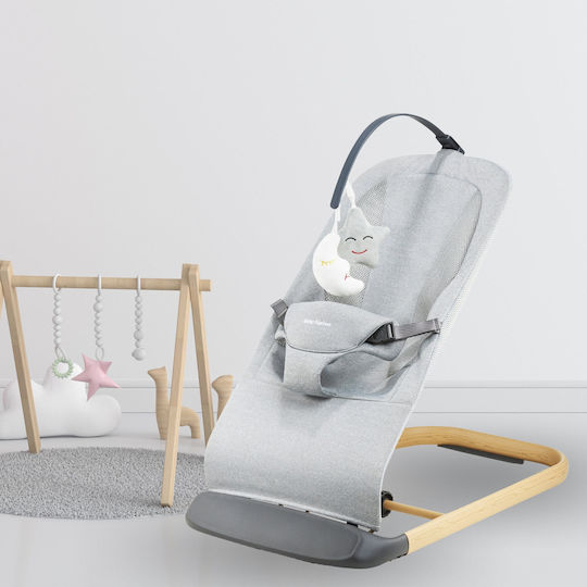 Moby System Manual Relax pentru Bebeluși Lily Gri pentru Copil până la 9kg
