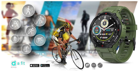 Giewont 430-3 Smartwatch (Verde)