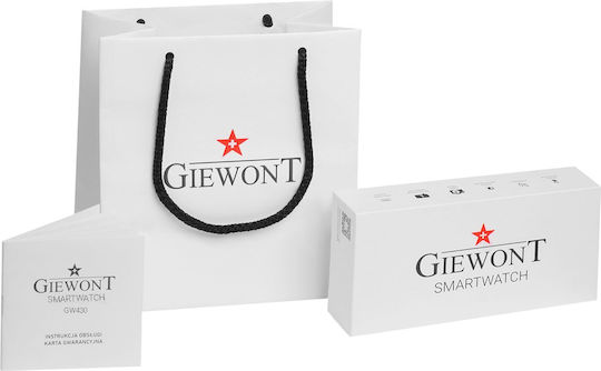 Giewont 430-2 Smartwatch with Heart Rate Monitor (Gray)
