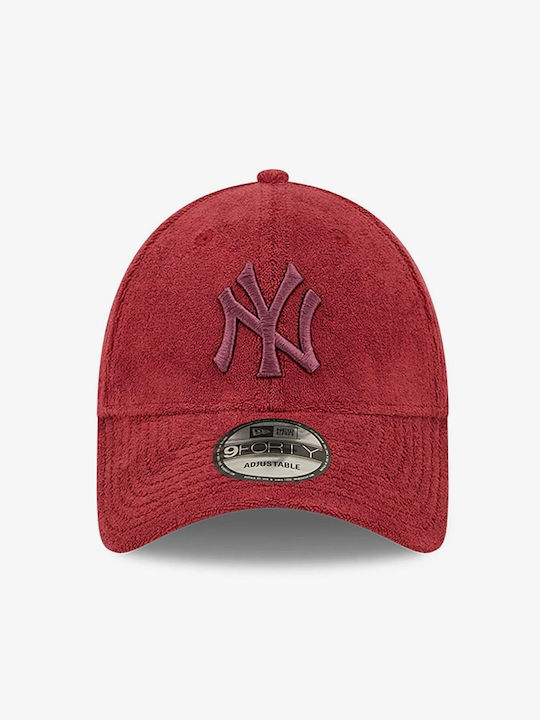 New Era 9forty Adjustable Cap Jockey Red