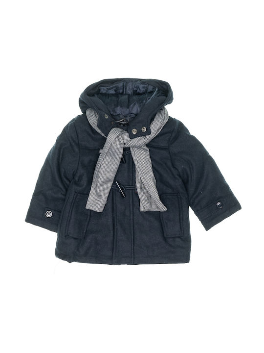 Hashtag Kids Coat Montgomery with Hood Blue